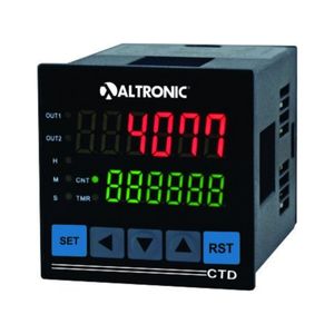 Temporizador Contador Digital 2Na+1Ssr 5Ctd-34 90-240Vca 48X48 Altronic