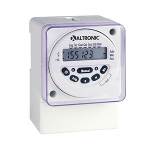 Timer Digital Diário/Semanal Pdst-01 110/220V 50/60Hz Sleep Altronic