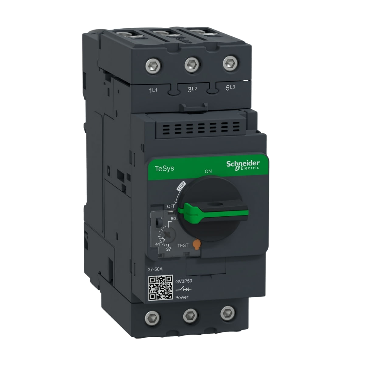 Encontraproduto.com.br - Disjuntor Protetor Motor 37-50A Gv3P50 Everlink Schneider