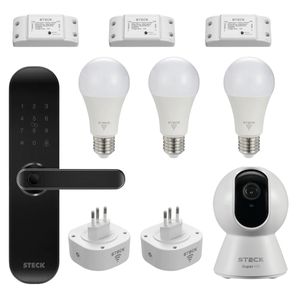 KitStarter com Fechadura, Controle de Ambientes e Monitoramento Interno