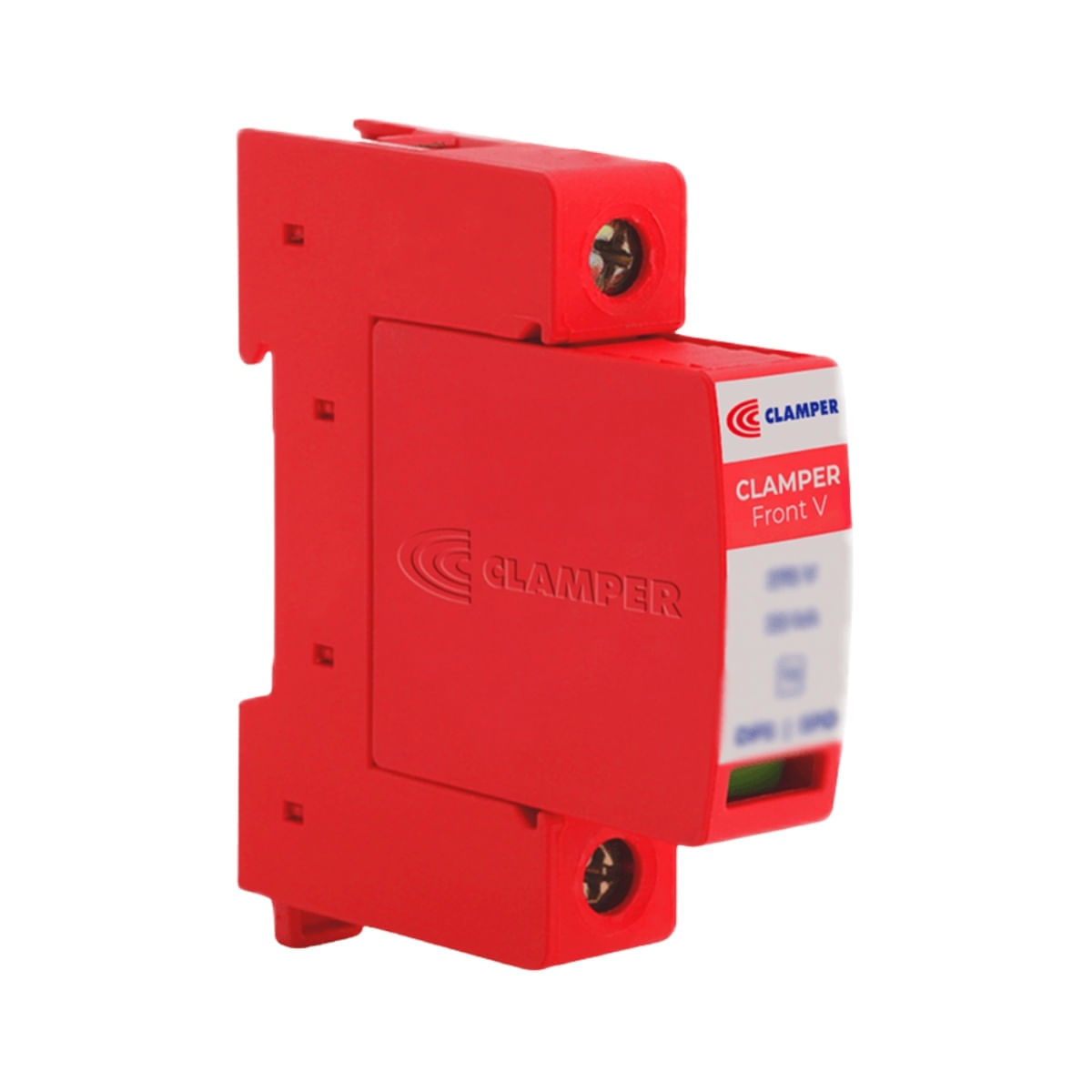 Protetor Sobrecarga Dps 1 Pólo20Ka Front V Slim 175V Din 016238