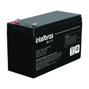 Bateria Selada Chumbo Ácido Vrla 12VDC 7,0Ah Xb1270 4821000 Intelbras