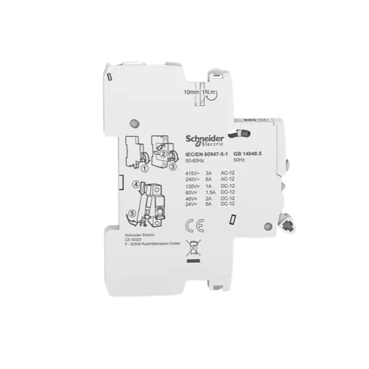 Contato Auxiliar 2Na+2Nf Iof/Sd+Of Acti9 A9A26929 Para Ic60