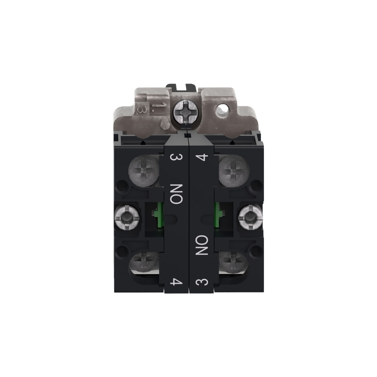 Encontraproduto.com.br - Comutador 3 Posições 22Mm Metálico 2Na Manopla Curta Retorno Mola Xb2Bd53C Schneider
