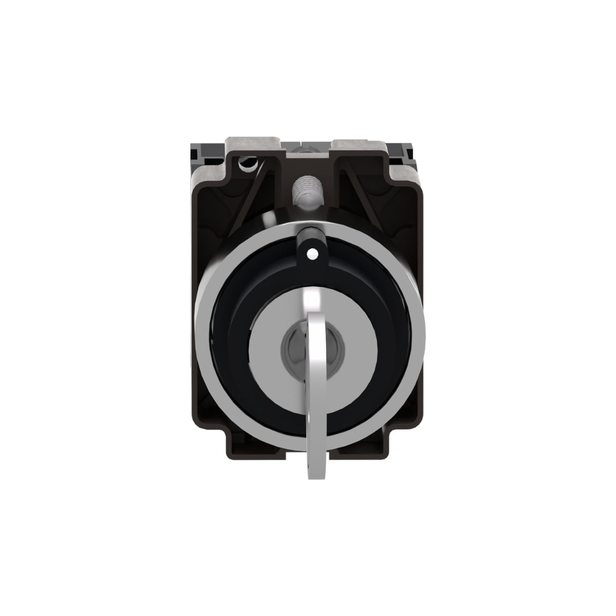 Comutador 3 Posições 22Mm Metálico 2Na Com Chave Retorno Centro Xb2Bg33C Schneider