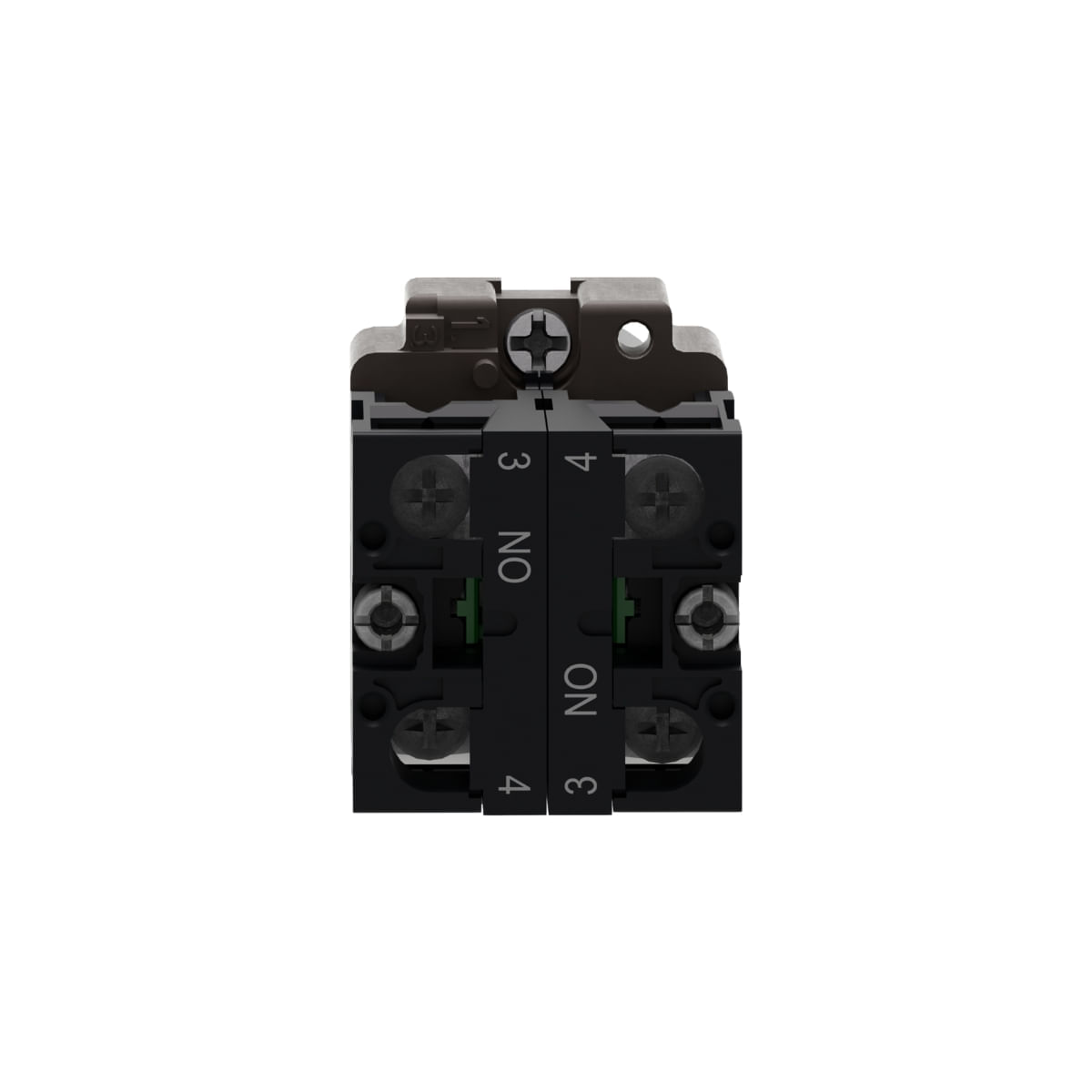 Encontraproduto.com.br - Comutador 3 Posições 22Mm Metálico 2Na Com Chave Retorno 3 Posições Xb2Bg03C Schneider