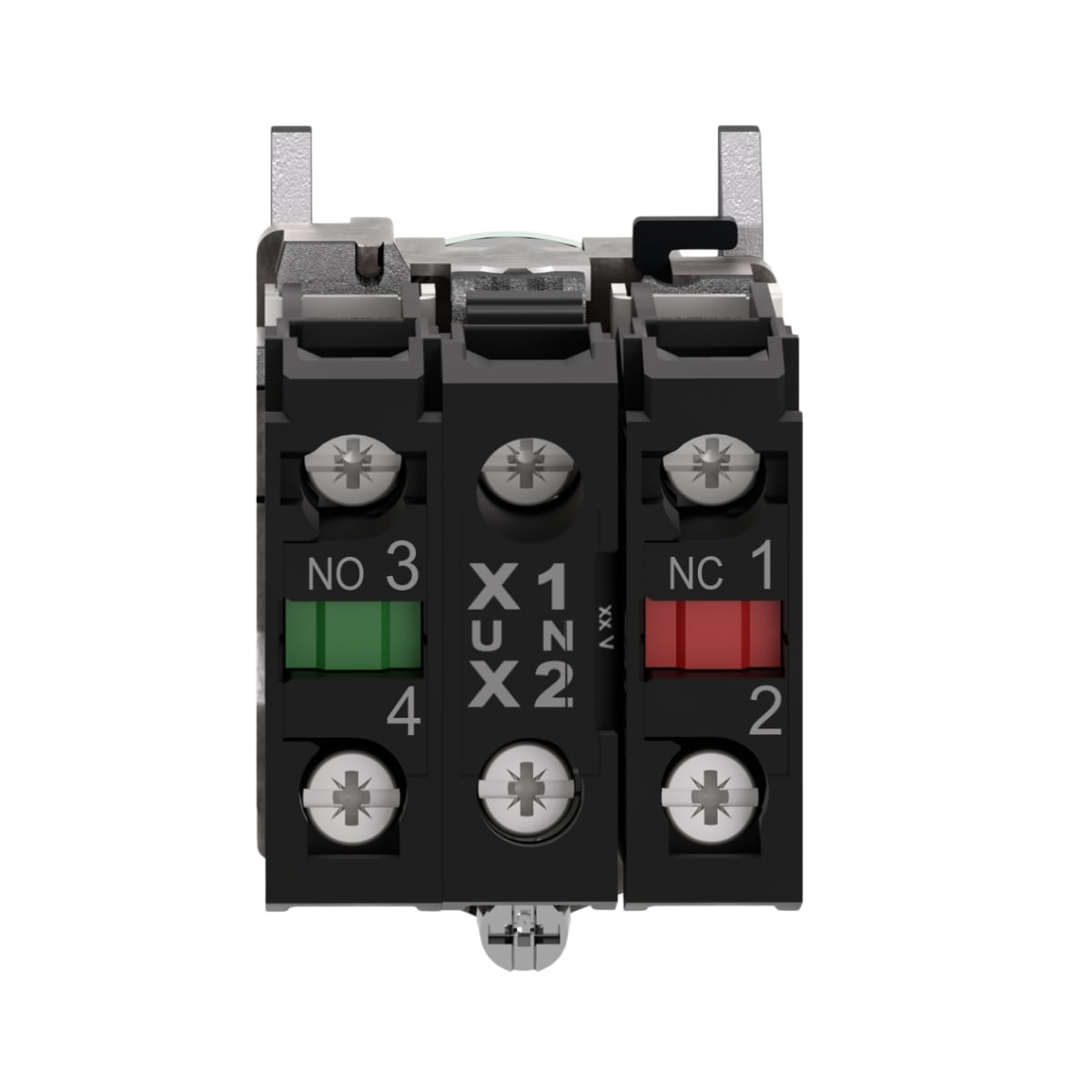 Encontraproduto.com.br - Botão 22Mm Metálico Xb4Bw33M5 Luminoso Led Verde 220V 1Na+1Nf (D) Schneider