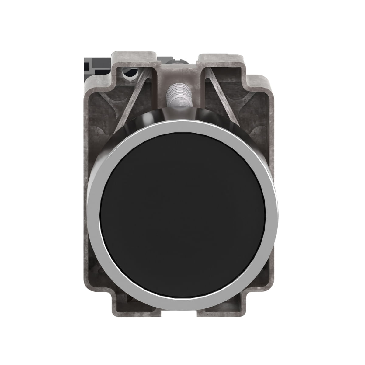 Botão 22Mm Metálico Preto 1Na Impulso Xb2Ba21C Schneider