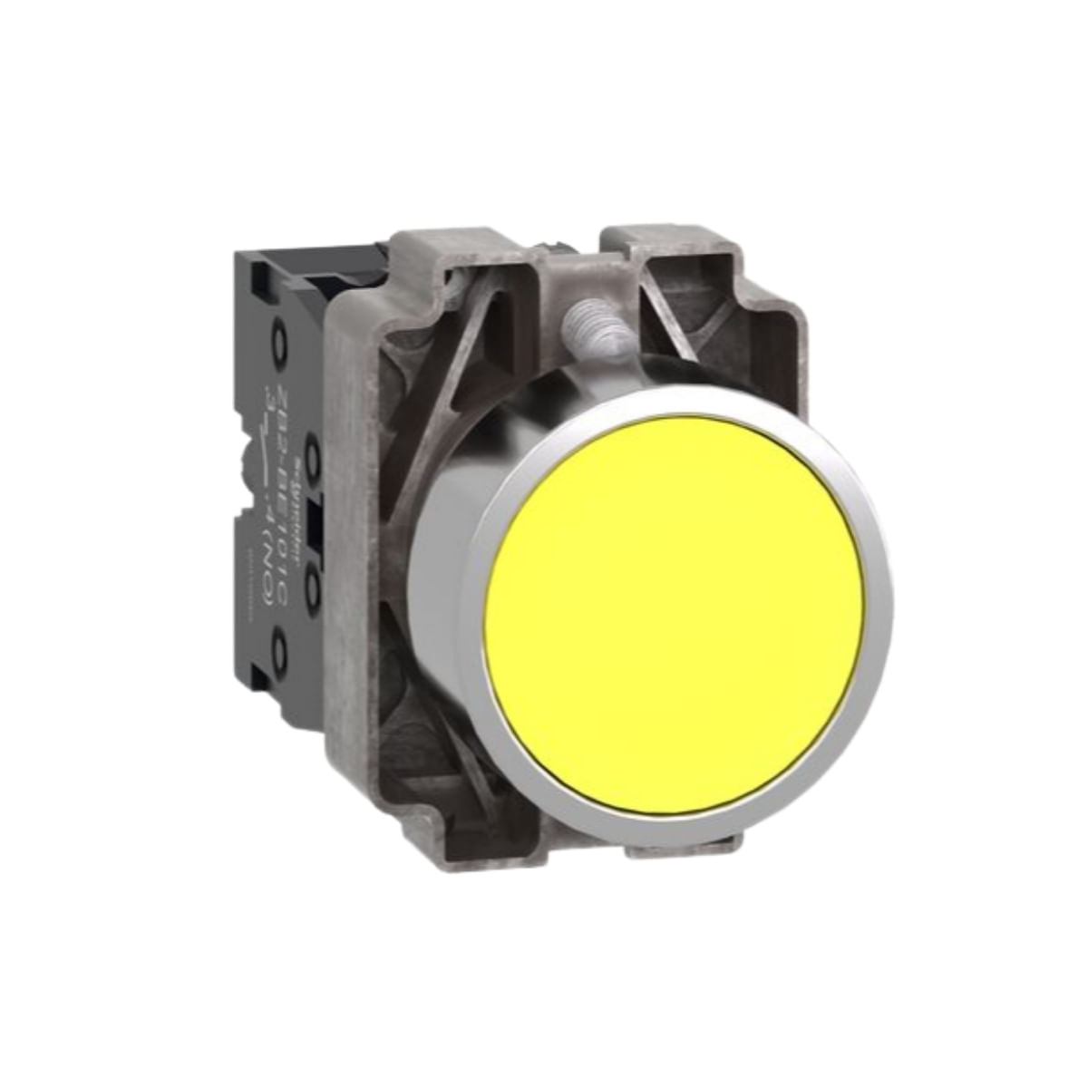 Botão 22Mm Metálico Amarelo 1Na Impulso Xb2Ba51C Schneider