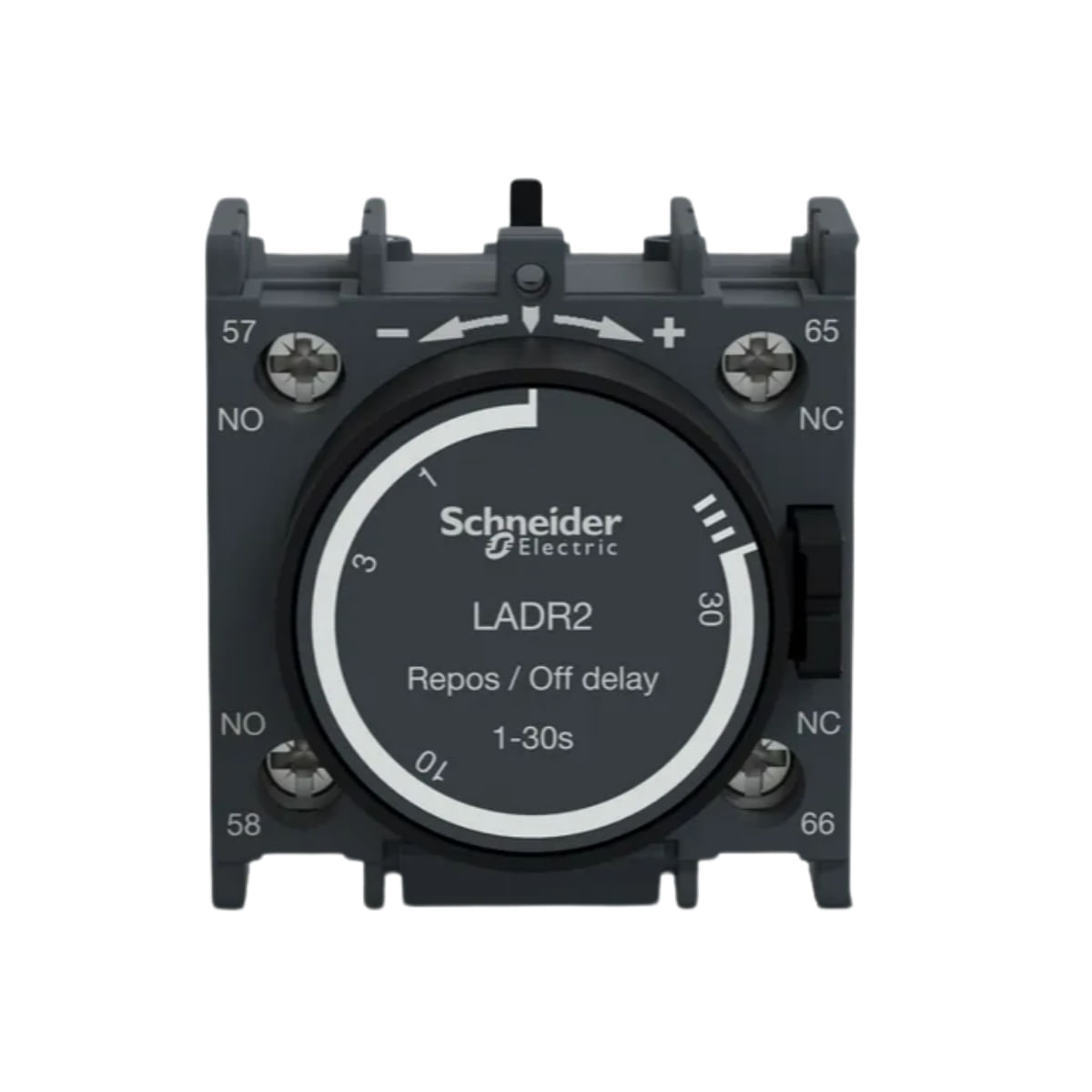 Bloco Temp. Repouso LADR2 1NA+1NF 0,1-30s – Schneider