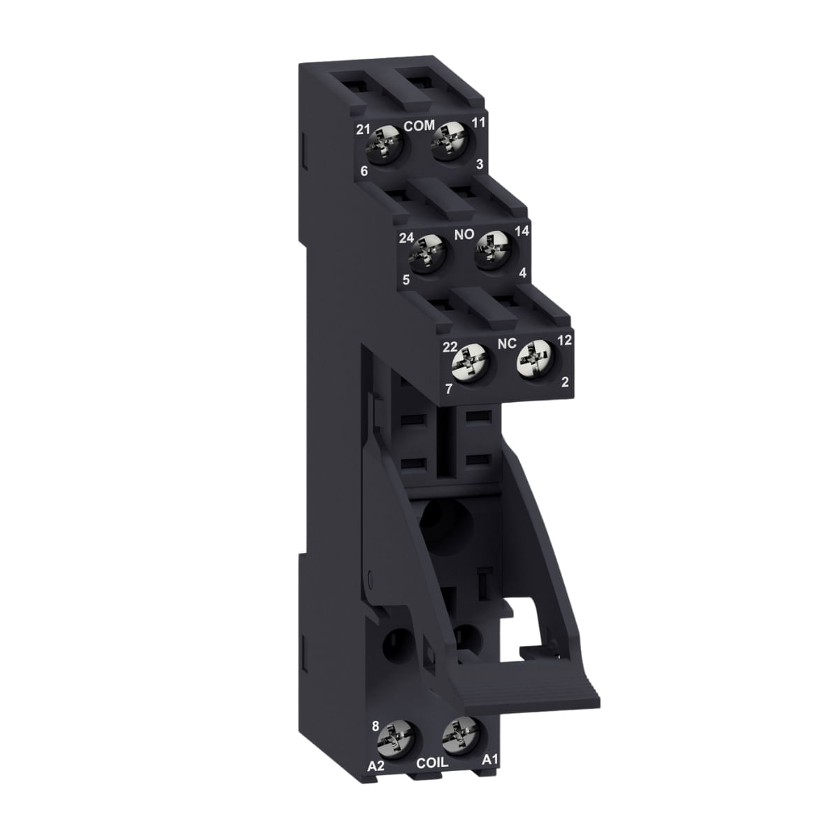 Base Trilho 2Rev Para Relé Rxg25 Rgze1S48M Schneider