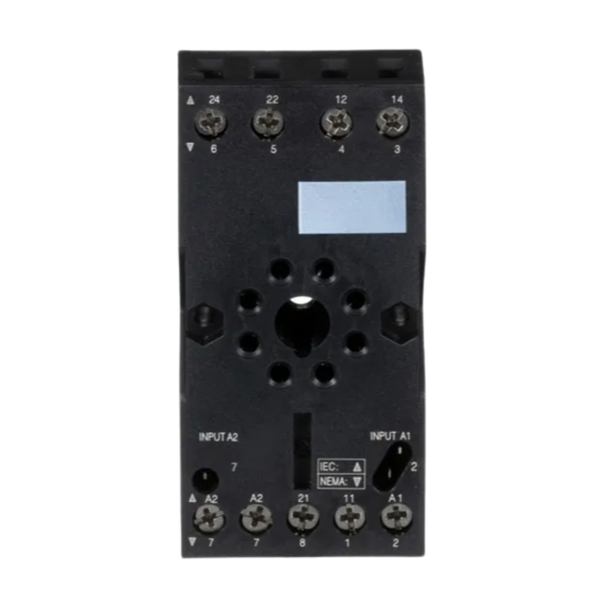 Base Relé Universal 2Rev 8 Pinos Ruzc2M Schneider