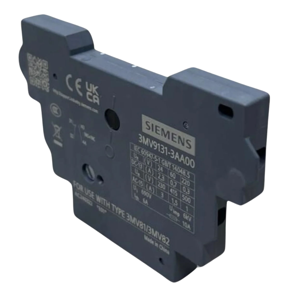 Bloco Contato Auxiliar 3Mv8 3Mv91313Aa00 Siemens