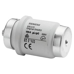 Fusível Diazed 80A DIVH Retardado 5SC211 Siemens