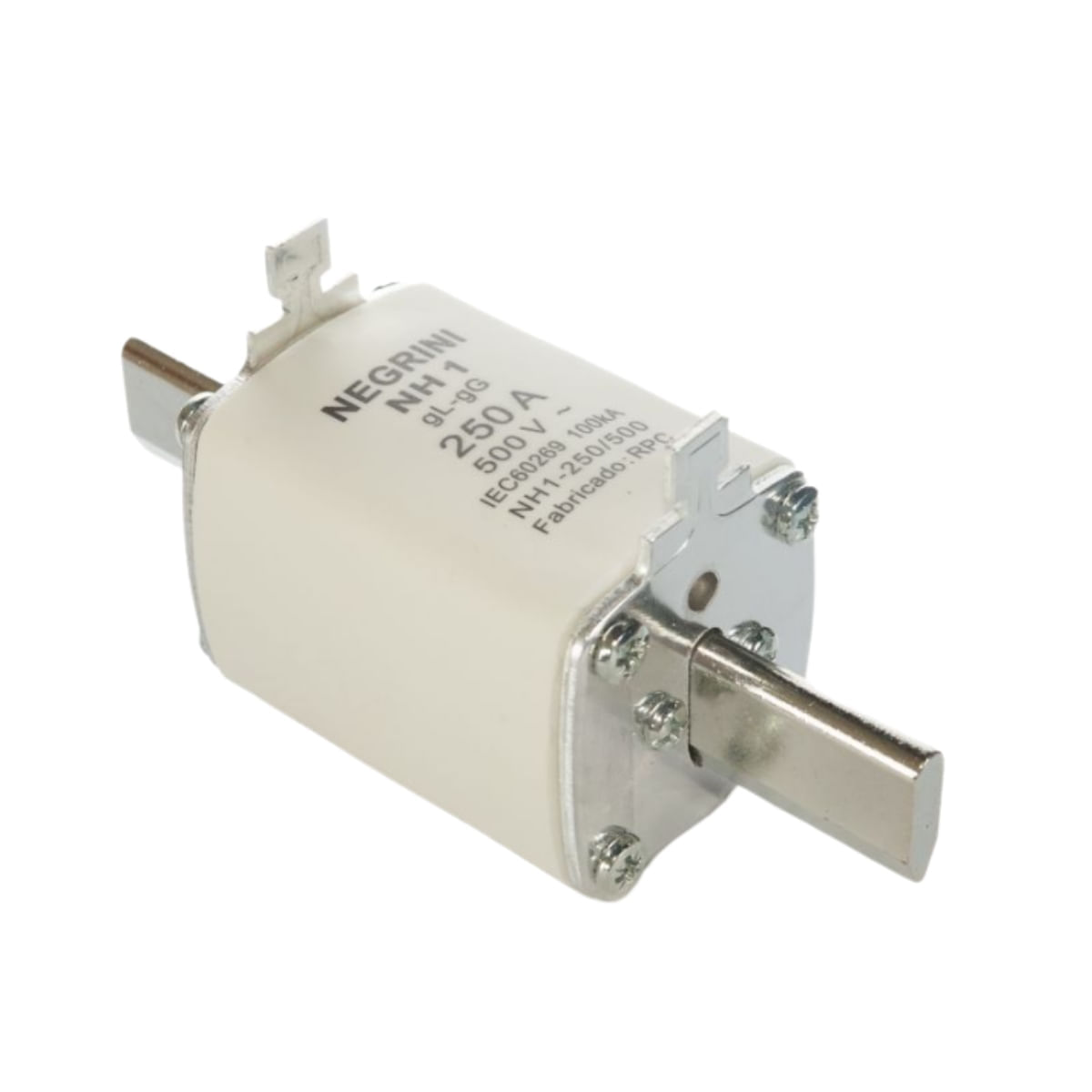 Fusível Retardo Nh 01 250A 500V Nh1 250/500 Negrini | ANDRA