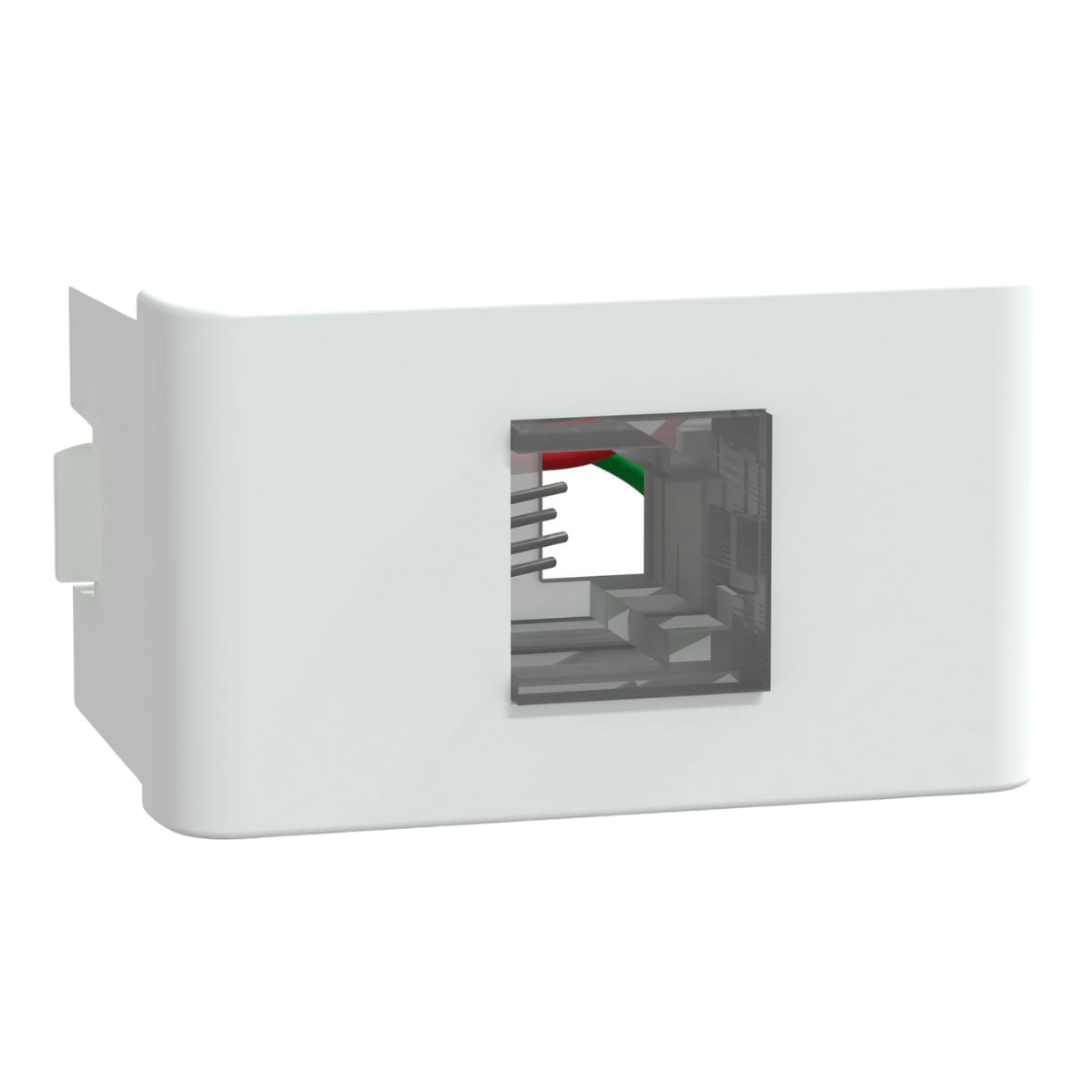 Módulo Tomada Telefone Rj11 4 Fios S402217 Branco Fosco Lunare Up ...