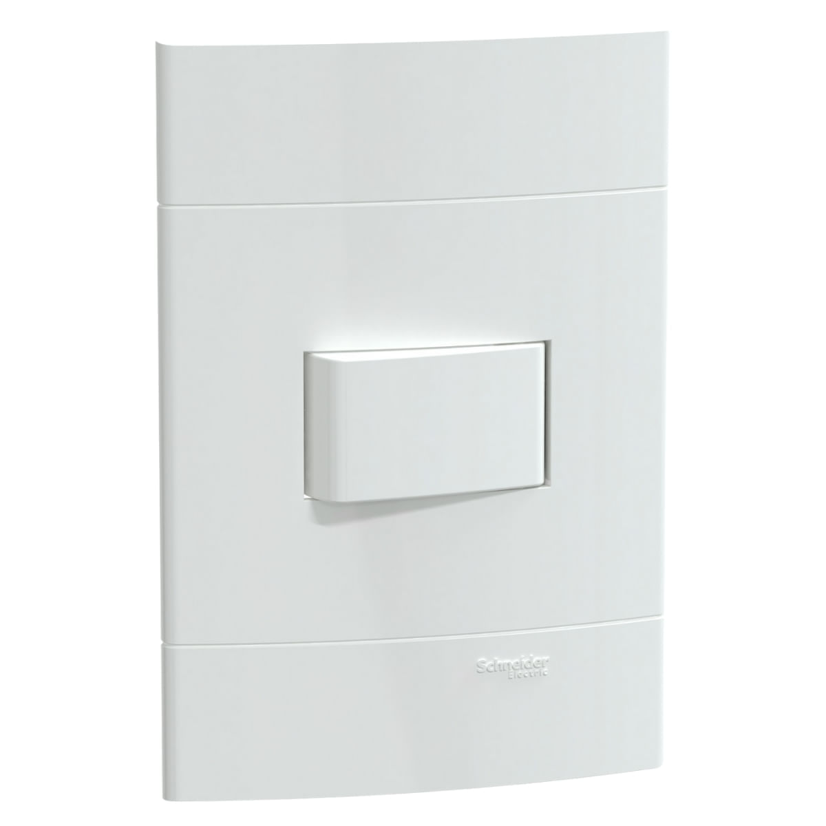 Conjunto Montado Interruptor Paralelo S411017 Branco Fosco Lunare Up Schneider