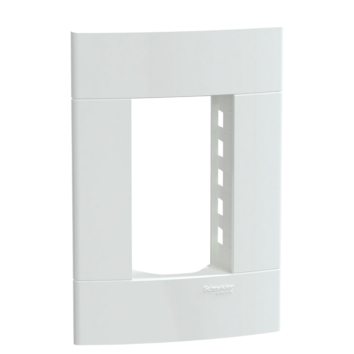 Placa 4X2 Para 3 Módulo+Suporte S421230 Branco Brilhante Lunare Up Schneider