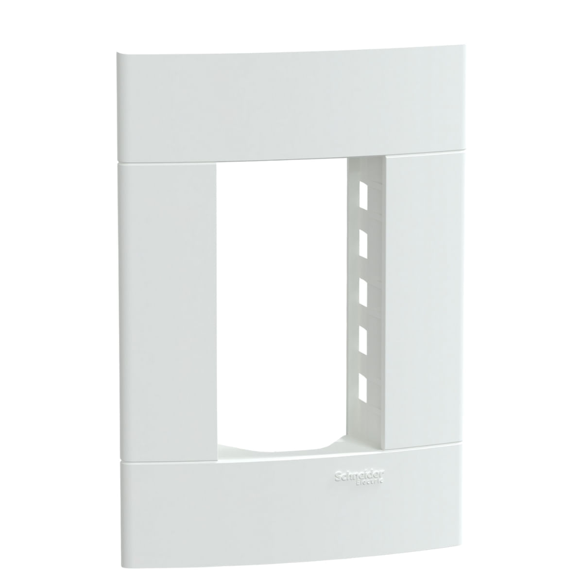 Placa 4X2 Para 3 Módulo+Suporte S421237 Branco Fosco Lunare Up Schneider