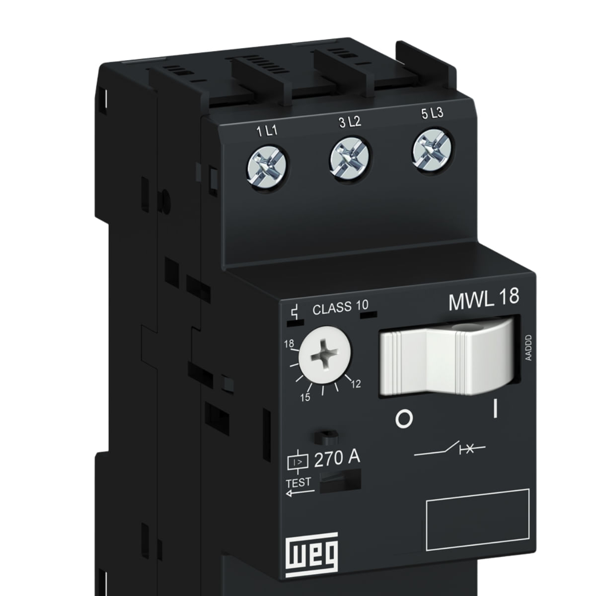 Disjuntor Proteção Motor 4-6,3A MWL18-3-D063 14159182 Weg | ANDRA