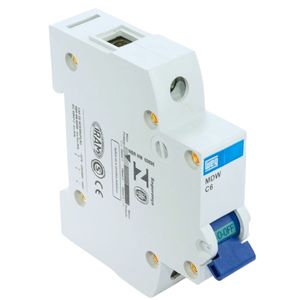 Disjuntor 1P 6A Curva C 3KA 230V MDW-C6-1 10076397 Weg