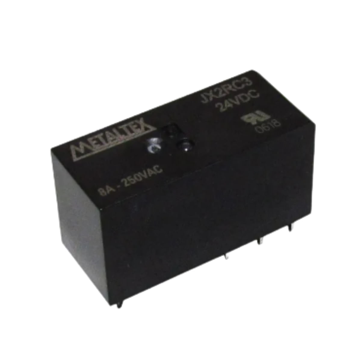 Relé Miniatura 24Vcc 8A 2 Contatos Reversíveis Para Base Prt7-2B