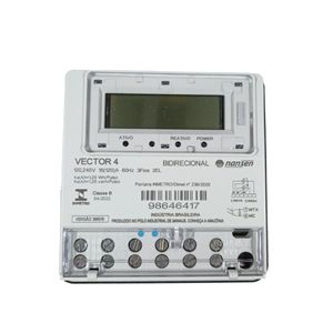 Medidor Energia Bifásico Bidirecional 15/120A Vector 4 120/ Nansen