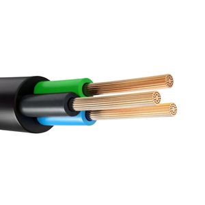 Cabo Epr 1KV Flexível 90G 3X 2,50Mm Preto Atox Copper - Vendido Por Metro