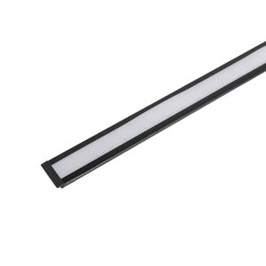 Perfil de Embutir Para Fita de Led 1000MM  Preto 30030/1000PT Garbo Usina Design