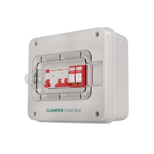 Quadro De Proteção Indireta Mobi Box Para Wallbox 127/220V 8KW - 32 Amperes iClamper