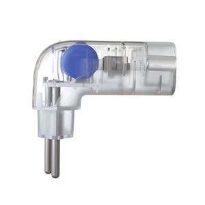 Plug Adaptador Protetor Contra Surtos (DPS) 3 Pinos 127/220V Pocket Fit - 10 Amperes Tansparente iClamper