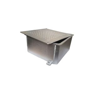 Caixa Passagem Alumínio 200X200X100Mm Cps/20 Tampa Reversível Stamplac