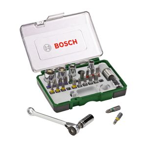 Kit De Pontas E Soquetes Para Parafusar 27 Peças Bosch
