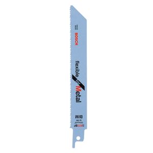 Lâmina Serra Sabre S922BF Flexible Para Metal Com 2 Bosch