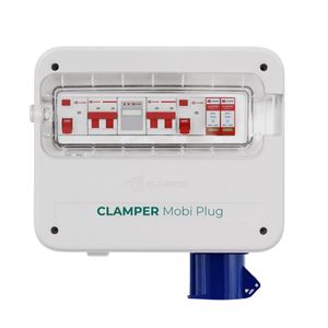 Quadro Proteção Mobi Plug 8Kw 275V 40A Clamper