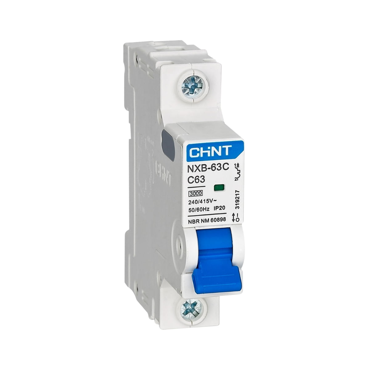 Disjuntor 1P 32A Classe C 3Ka 319213 CHINT | ANDRA