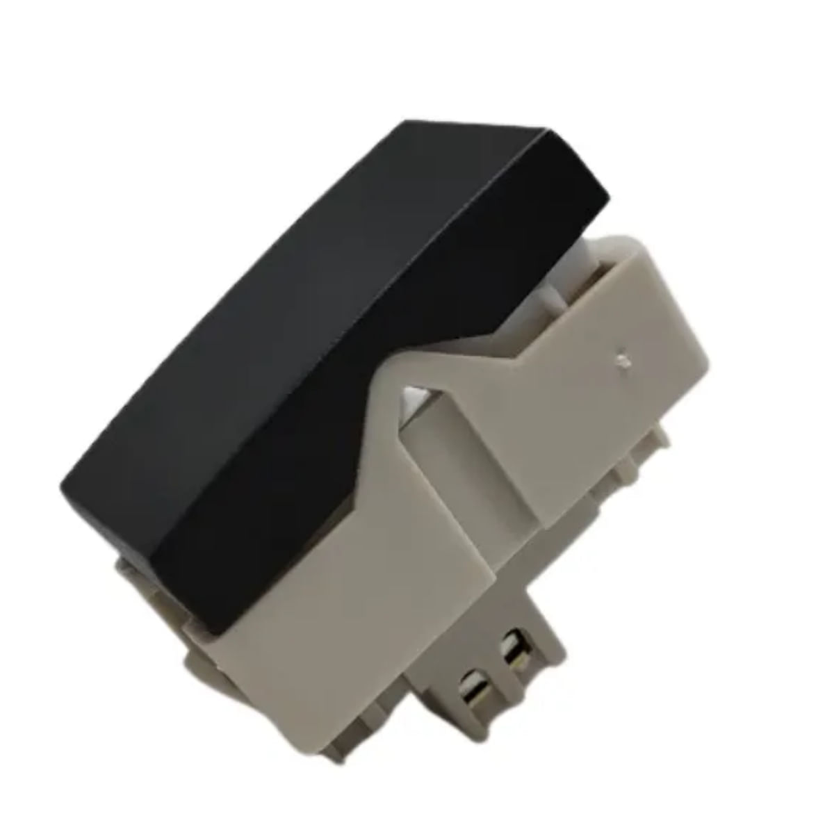 烙印セット Módulo Interruptor Paralelo 10A-250V Ebony Clean 16809 Sleek