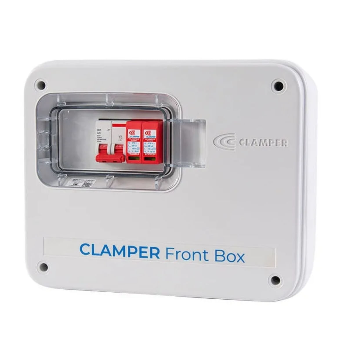 クラスター CLUSTER BOX 2 DU特典 QUADRO DE PROTECAO AC FRONT BOX CLAMPER 275V 40A 20KA 2P IP65