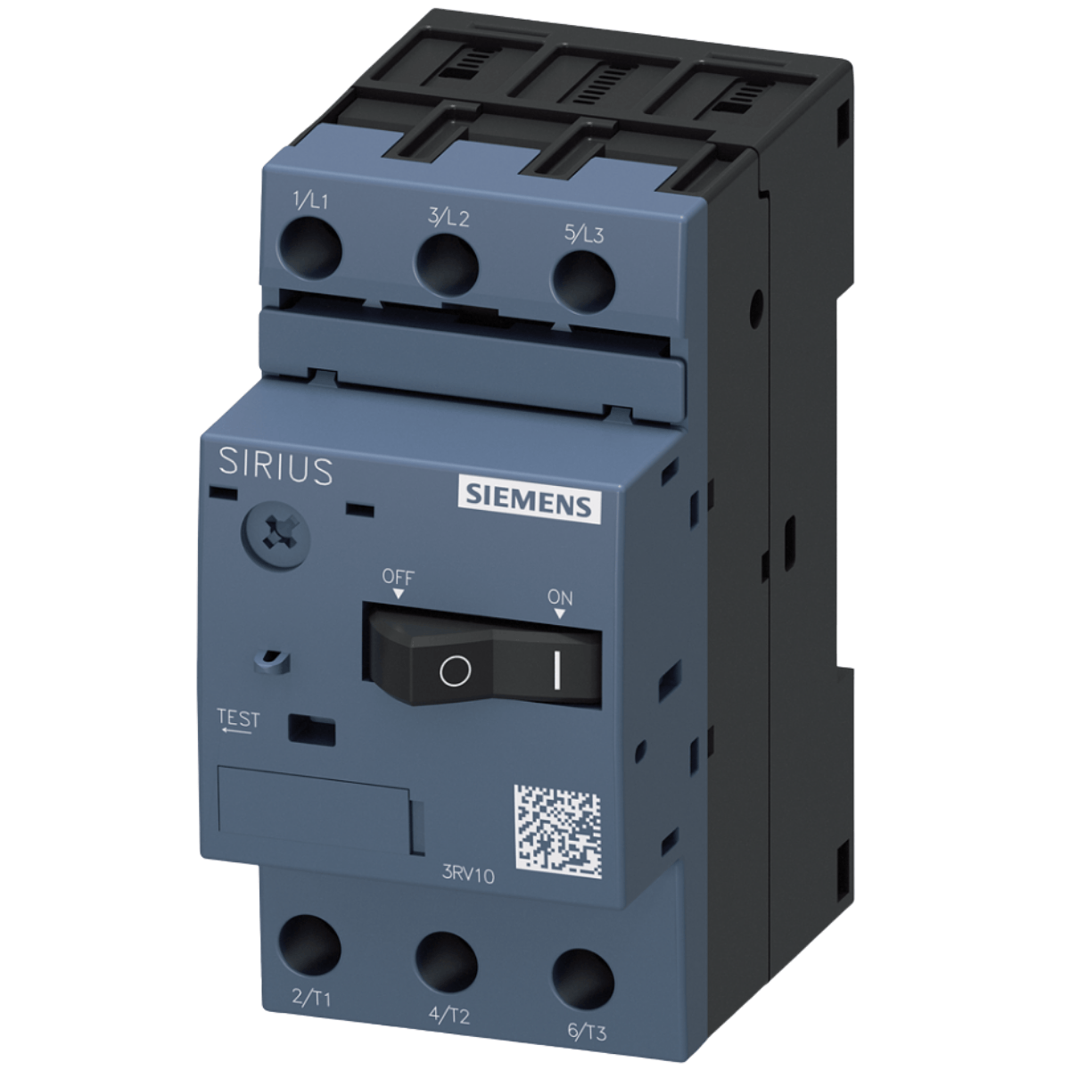 Disjuntor Proteção Motor 4,5-6,3A S00 3RV1011-1GA10 Siemens