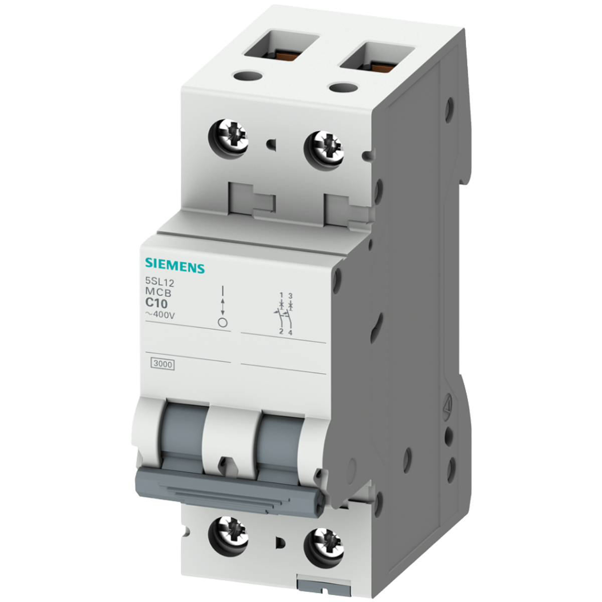 Disjuntor 2P 16A Curva B 3KA 220V 5SL1216-6MB NBR NM 60898-1 Siemens
