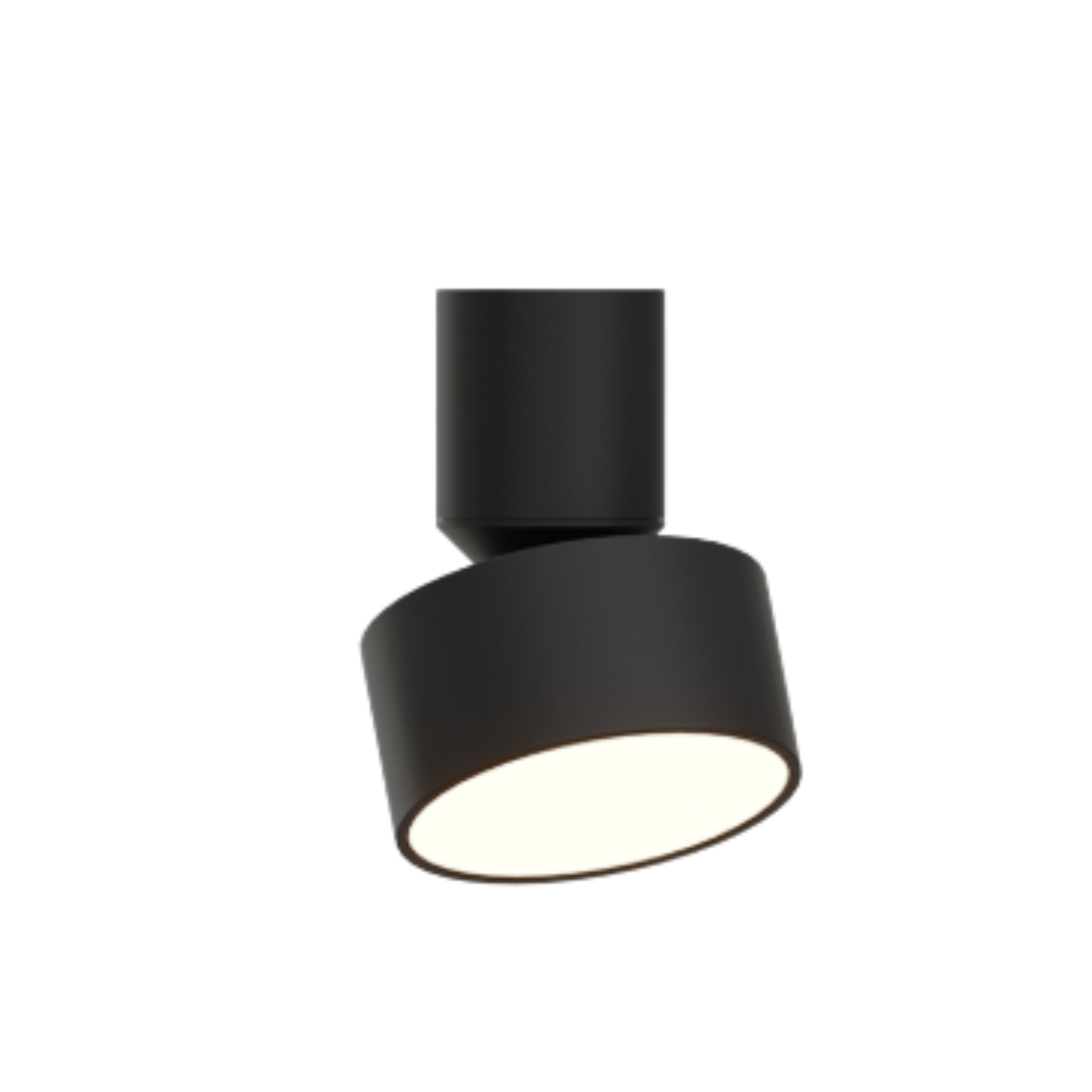 Spot de Sobrepor LED 12W Bivolt 3000K Preto 36506994 Mush Uno