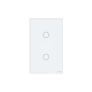 Conjunto Montado Interruptor 4x2 Touch Smart 2 Módulos Branco Steck