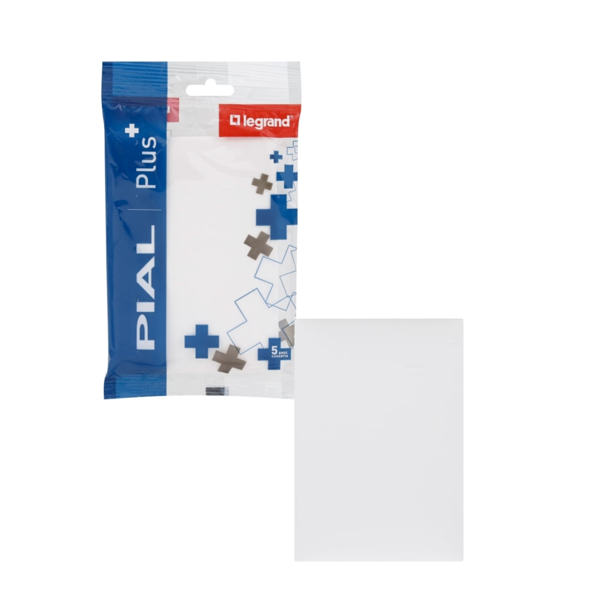 Placa 4X2 Cega Branco Pial Plus+| ANDRA