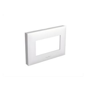Placa Suporte Branco 2 Módulos Para Móvel Pial Plus+
