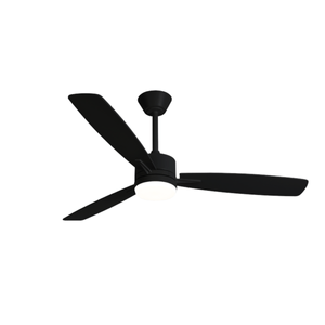 Ventilador de Teto Led 3000/4000/6500K 53W Preto OPS88835 Air Vortex Opus