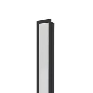 Perfil De Embutir Para Fita LED Preto 1 Metro LLS Flex I Saveenergy