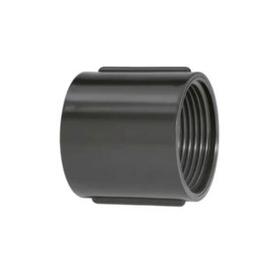Luva Eletroduto PVC  Roscável 3" LPVC3 Preto Coflex