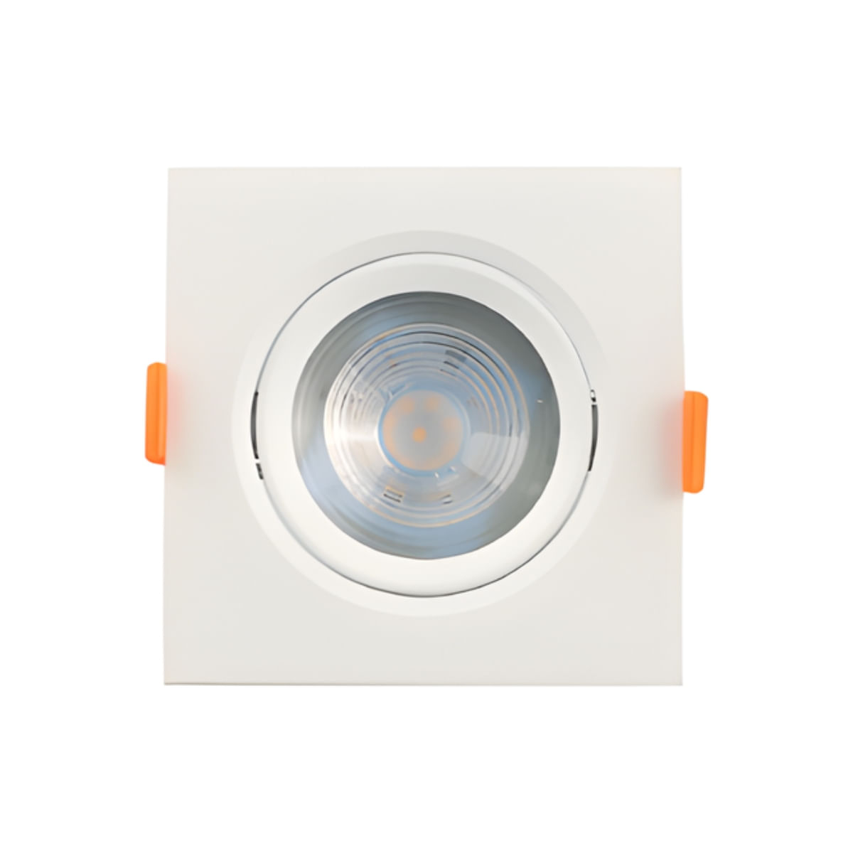 Luminária Led de Embutir Quadrado 5W 6500K Bivolt 350 Lúmens Branco LM304 Luminatti