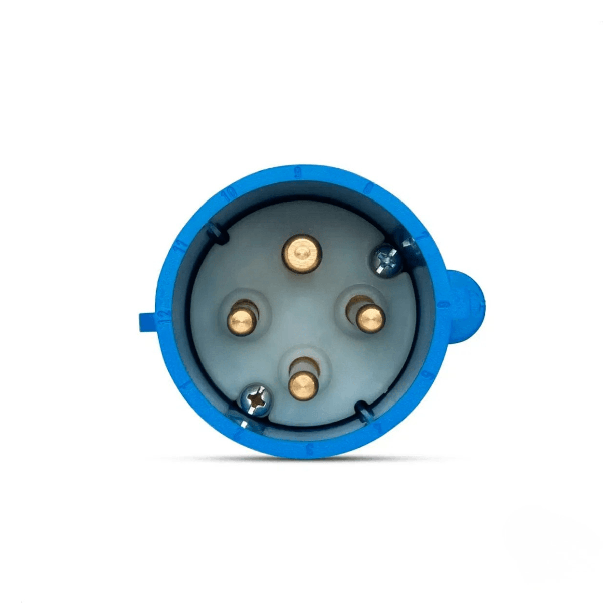 Plug 3P+T 32A 220/240V N4279 Azul 9H Newkon Steck| ANDRA
